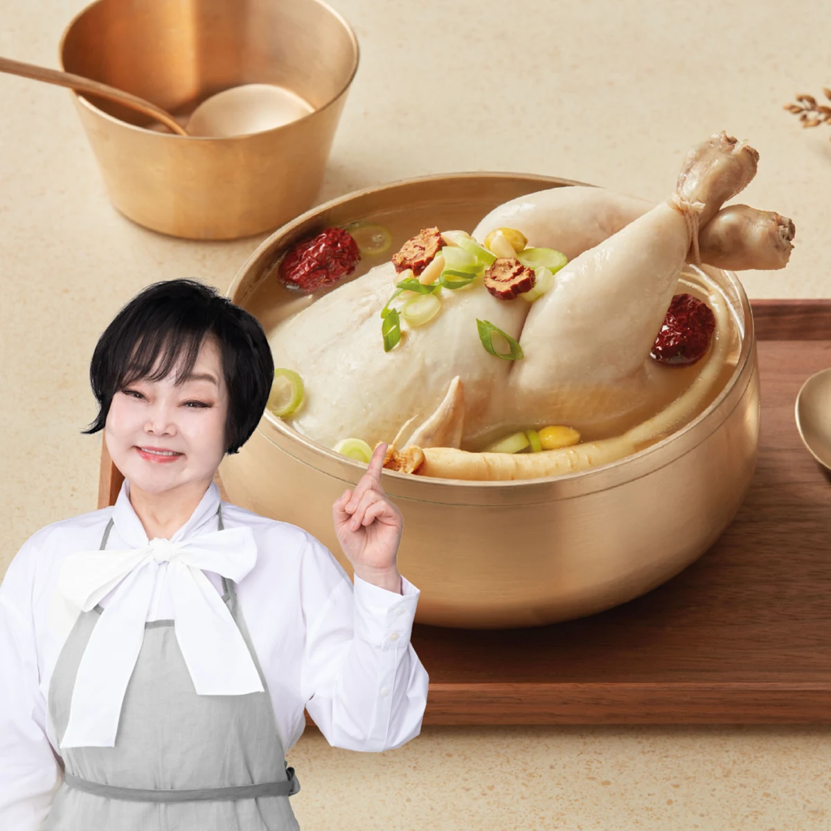 빅마마 이혜정 아주 고소한 꽉찬 삼계탕 5팩
